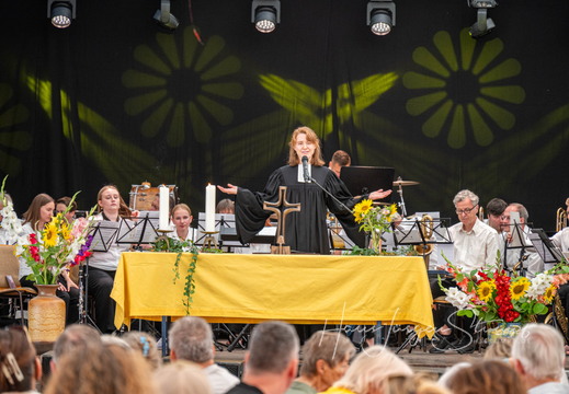 Zeltgottesdienst & Blasorchester Bruchköbel